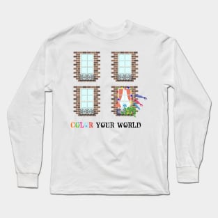 Color Your World Long Sleeve T-Shirt